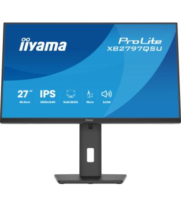 iiyama ProLite XB2797QSU-B1 pantalla para PC 68,6 cm (27") 2560 x 1440 Pixeles Quad HD LED Negro