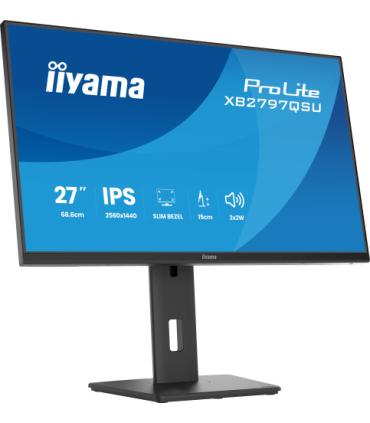 iiyama ProLite XB2797QSU-B1 pantalla para PC 68,6 cm (27") 2560 x 1440 Pixeles Quad HD LED Negro