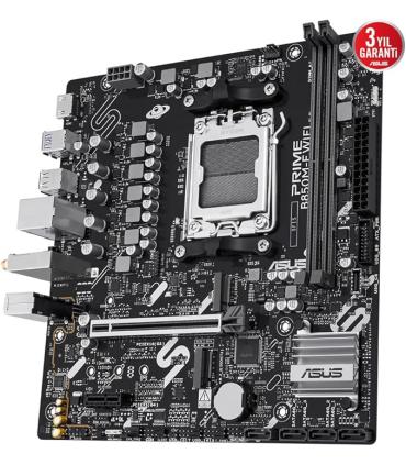 PLACA ASUS PRIME B850M-F WIFI,AMD,AM5,B850,2DDR5,128GB,1HDMI,4SATA3+2M.2,GBLAN+WIFI6+BT5.3,5USB3.2,MATX