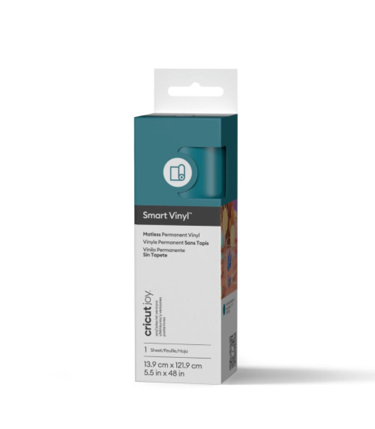 CRICUT SMART VINYL PERMANENT JOY 14X122CM 1 SHEET (MAT AQUA