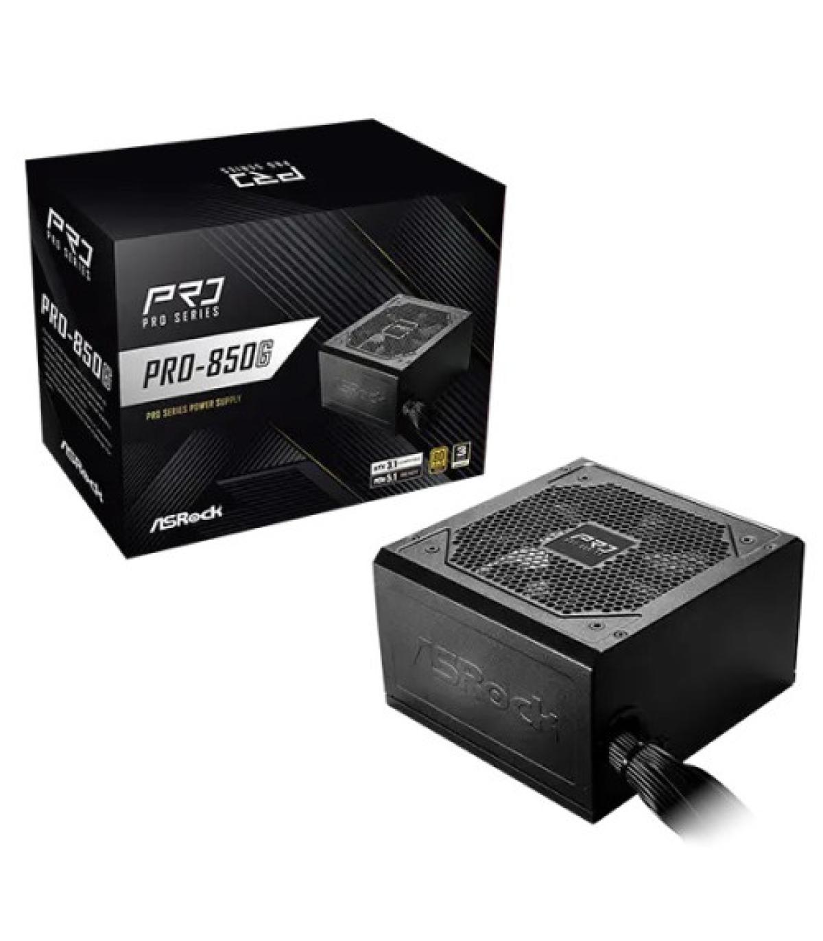 FUENTE ALIMENTACION ASROCK PRO-850B,PSU,850W,BRONZE