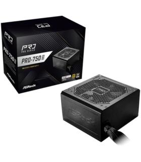 FUENTE ALIMENTACION ASROCK PRO-750G,PSU,750W,80 PLUS GOLD