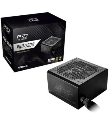 FUENTE ALIMENTACION ASROCK PRO-750G,PSU,750W,80 PLUS GOLD