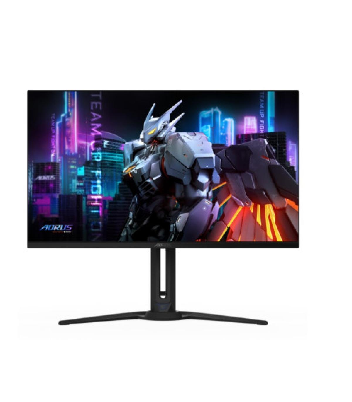 MONITOR GIGABYTE 32" AORUS FO32U,OLED,3840X2160 (UHD),0.18PP,1,5M:1,0,03MS,165HZ,2HDMI+1DP+3USB3.2+1TYPE-C,ALTAVOCES