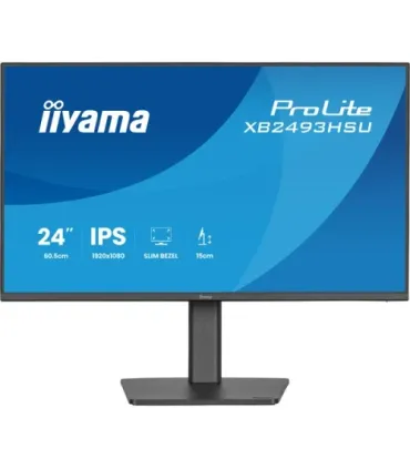 MONITOR IIYAMA PANTALLA PARA PC 60,5 CM (23,8") 1920 X 1080 PIXELES FULL HD LED PANEL IPS AJUSTABLE EN ALTURA HDMI DISPLAYPORT..