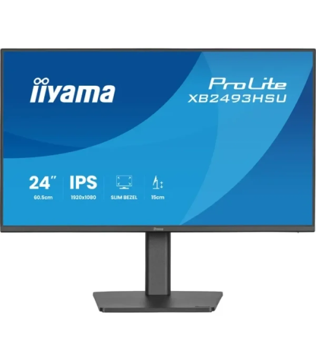 MONITOR IIYAMA PANTALLA PARA PC 60,5 CM (23,8") 1920 X 1080 PIXELES FULL HD LED PANEL IPS AJUSTABLE EN ALTURA HDMI DISPLAYPORT..