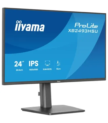 MONITOR IIYAMA PANTALLA PARA PC 60,5 CM (23,8") 1920 X 1080 PIXELES FULL HD LED PANEL IPS AJUSTABLE EN ALTURA HDMI DISPLAYPORT..