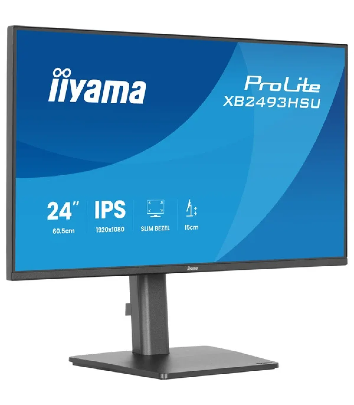 MONITOR IIYAMA PANTALLA PARA PC 60,5 CM (23,8") 1920 X 1080 PIXELES FULL HD LED PANEL IPS AJUSTABLE EN ALTURA HDMI DISPLAYPORT..
