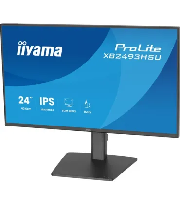 MONITOR IIYAMA PANTALLA PARA PC 60,5 CM (23,8") 1920 X 1080 PIXELES FULL HD LED PANEL IPS AJUSTABLE EN ALTURA HDMI DISPLAYPORT..