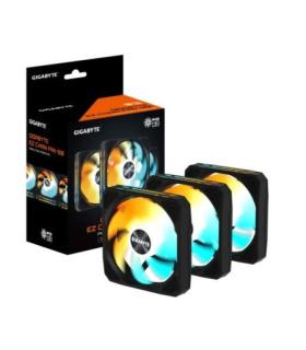 VENTILADOR GIGABYTE PARA CAJA EZ CHAIN FAN 120,3X120MM,NEGRO - PACK 3- (GP-GBT EZFAN1203