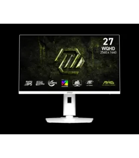 MSI MONITOR MAG 274QRFW X32. 27" RAPID IPS FLAT. 2560X1440. 320HZ. BLANCO