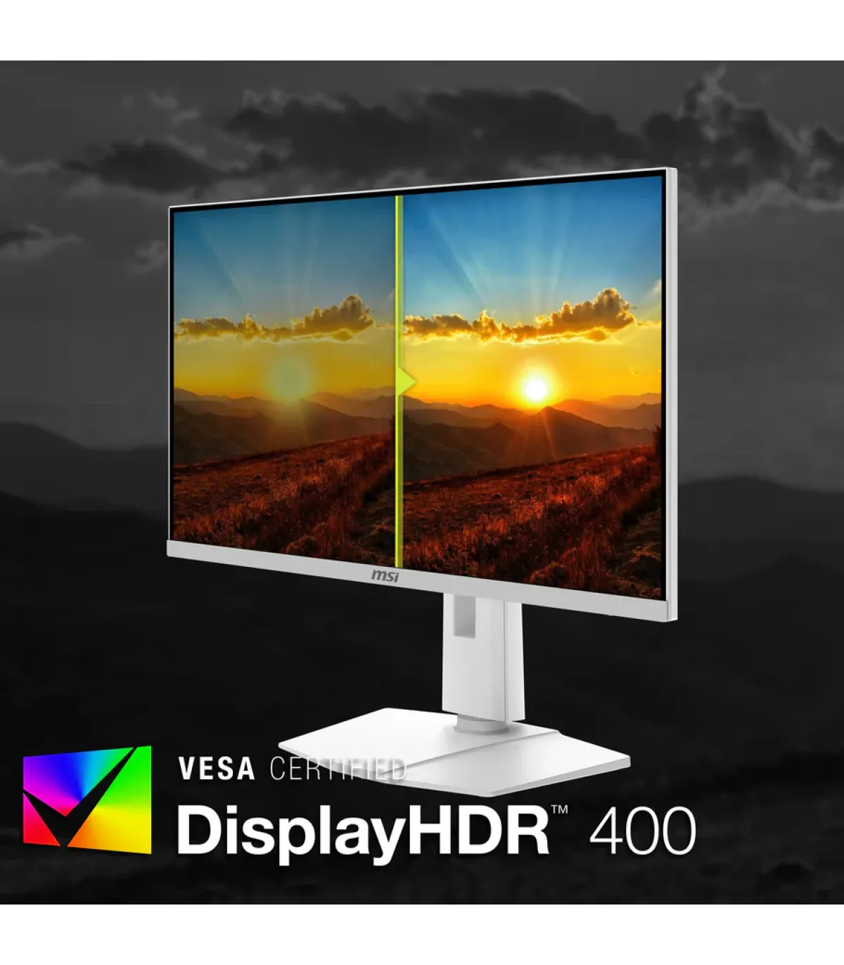 MSI MONITOR MAG 274QRFW X32. 27" RAPID IPS FLAT. 2560X1440. 320HZ. BLANCO