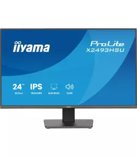 MONITOR IIYAMA PANTALLA PARA PC 60,5 CM (23,8") 1920 X 1080 PIXELES FULL HD LED PANEL IPS CONEXIONES HDMI DISPLAYPORT Y USB