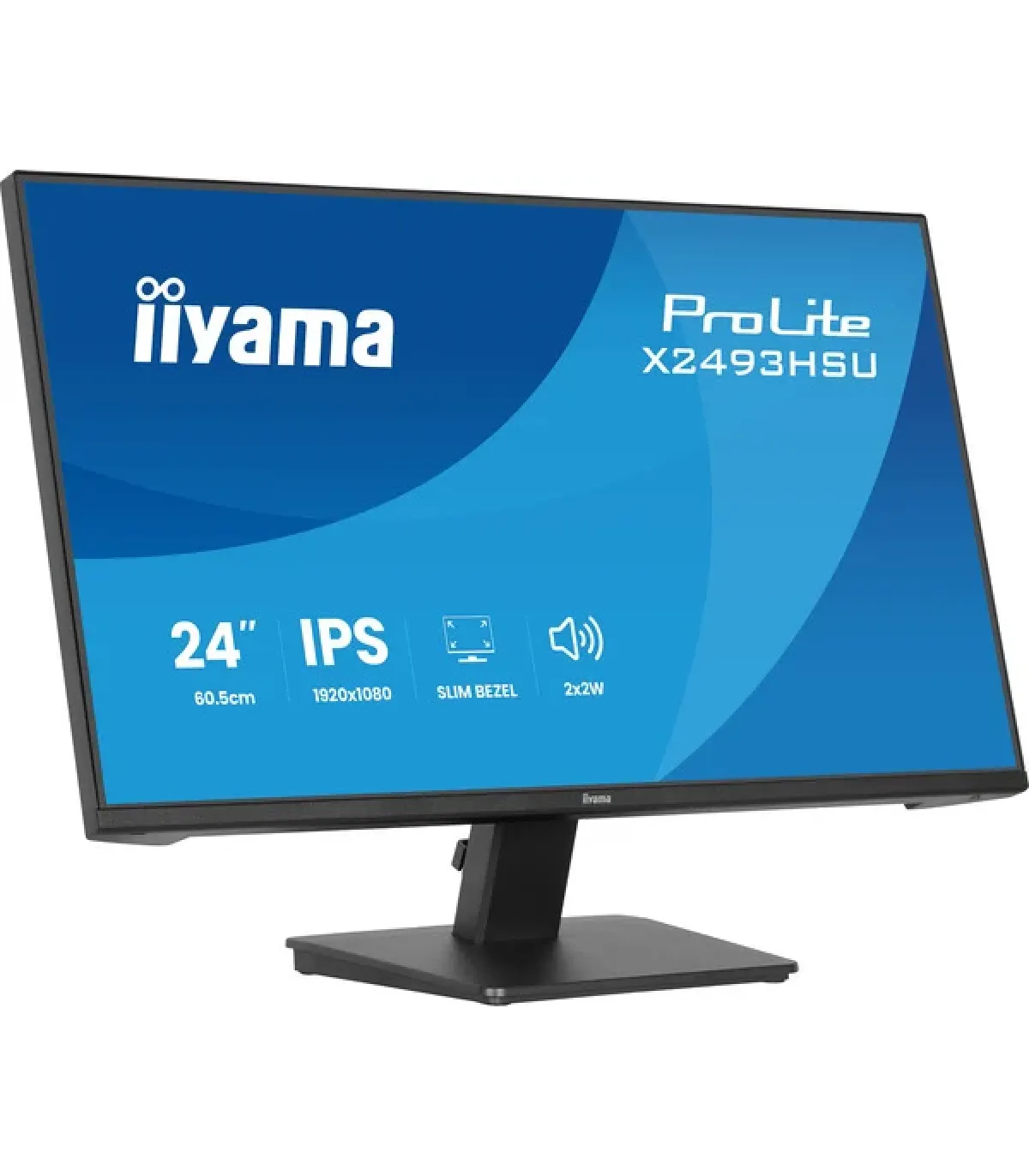 MONITOR IIYAMA PANTALLA PARA PC 60,5 CM (23,8") 1920 X 1080 PIXELES FULL HD LED PANEL IPS CONEXIONES HDMI DISPLAYPORT Y USB