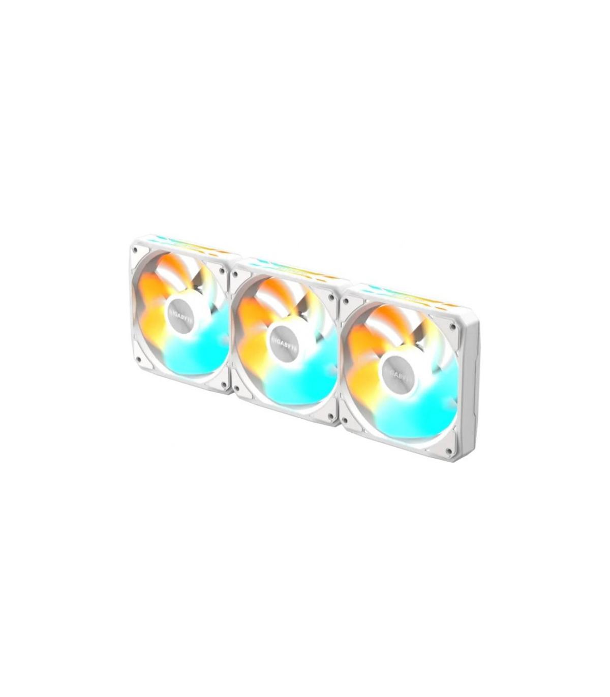 VENTILADOR GIGABYTE PARA CAJA GP-GBT EZRVSFAN1203 ICE,3X120MM,BLANCO - PACK 3- (GP-GBT EZRVSFAN1203 ICE