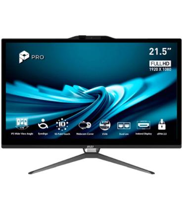 MSI AIO PRO AP222T 14M-495EU. 21.5" IPS 1920x1080 (FHD). I3 14100. UMA GRAPHICS. 8GB*1. 256GB SSD. W11 HOME