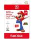Nintendo Tarjeta Micro SD Sandisk para Consola Nintendo Switch 2 - Capacidad 256Gb - Logotipo de Mario Bros - Velocidades Rapida