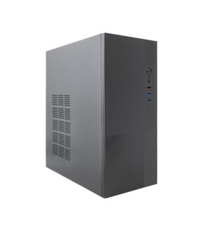 Coolbox PC M440 Caja Torre MicroATX - Tamaño Disco Soportado 3.5", 2.5" - USB-A 3.0 y Audio + Fuente de Alimentación - Color Neg