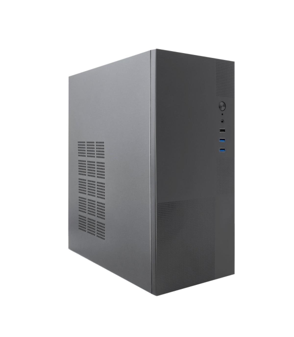 Coolbox PC M440 Caja Torre MicroATX - Tamaño Disco Soportado 3.5", 2.5" - USB-A 3.0 y Audio + Fuente de Alimentación - Color Neg