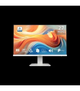MSI MONITOR PRO MP273QW E14. 27" IPS FLAT. 2560X1440. 144HZ. BLANCO