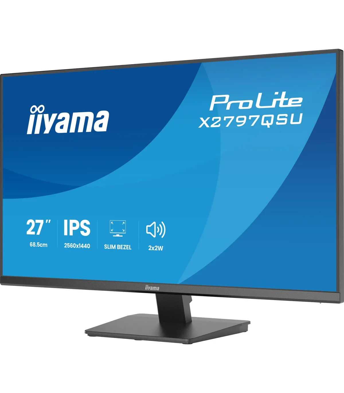 MONITOR IIYAMA PANTALLA PARA PC 68,6 CM (27") 2560 X 1440 PIXELES QUAD HD LED PANEL IPS HDMI DISPLAYPORT USB