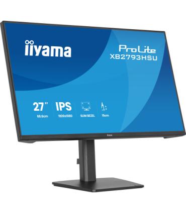 MONITOR IIYAMA PANTALLA PARA PC 68,6 CM (27") 1920 X 1080 PIXELES FULL HD LED PANEL IPS ERGONÓMICO HDMI DISPLAYPORT USB