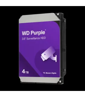Western Digital Purple disco duro interno 4 TB 5400 RPM 128 MB 3.5" Serial ATA III