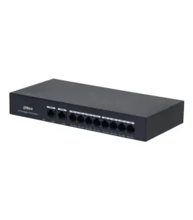 (DH-PFS3010-8GT-65) DAHUA SWITCH 10 PUERTOS, 8 PUERTOS POE, 60W, HI-POE, L2, UNMANAGED