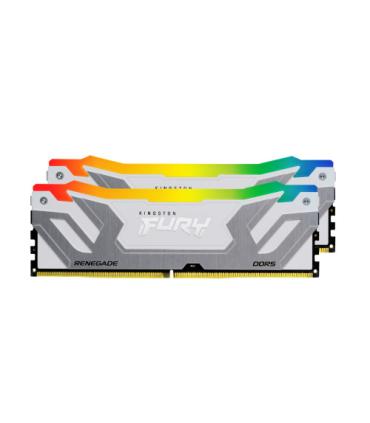 MEMORIA KINGSTON 48GB 8400MT/S DDR5 CL40 CUDIMM (KIT OF 2) FURY RENEGADE RGB WHITE XMP - KF584CU40RWAK2-48