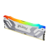 MEMORIA KINGSTON 48GB 8400MT/S DDR5 CL40 CUDIMM (KIT OF 2) FURY RENEGADE RGB WHITE XMP - KF584CU40RWAK2-48