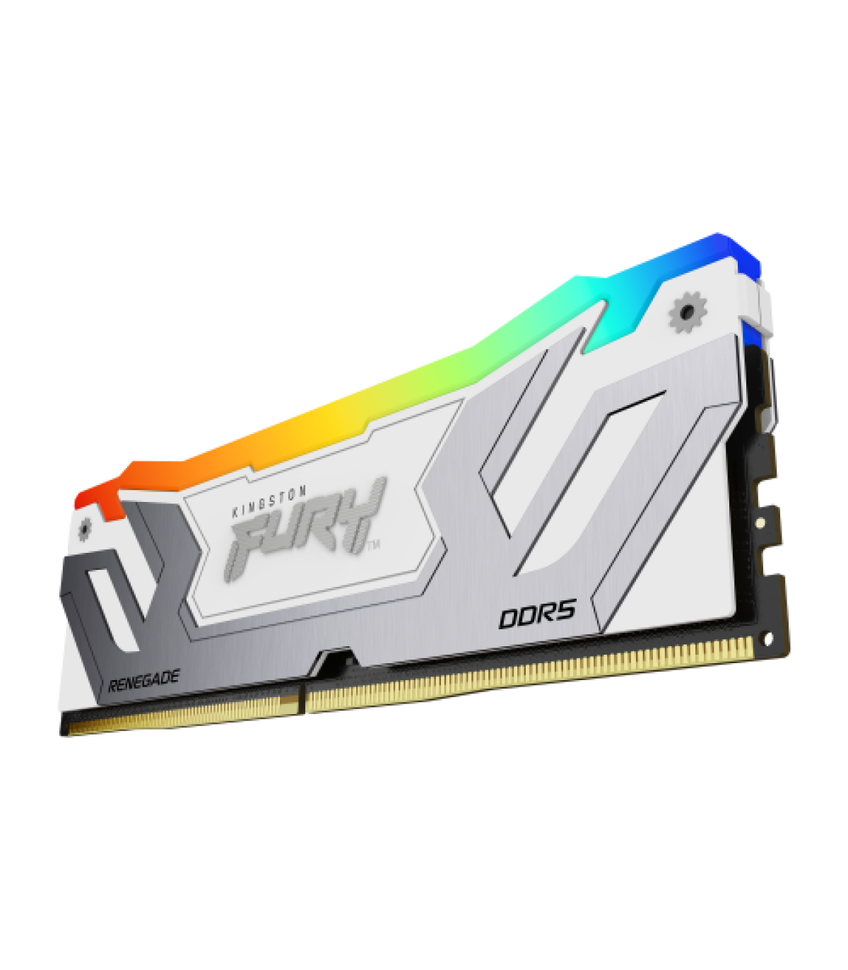 MEMORIA KINGSTON 48GB 8400MT/S DDR5 CL40 CUDIMM (KIT OF 2) FURY RENEGADE RGB WHITE XMP - KF584CU40RWAK2-48