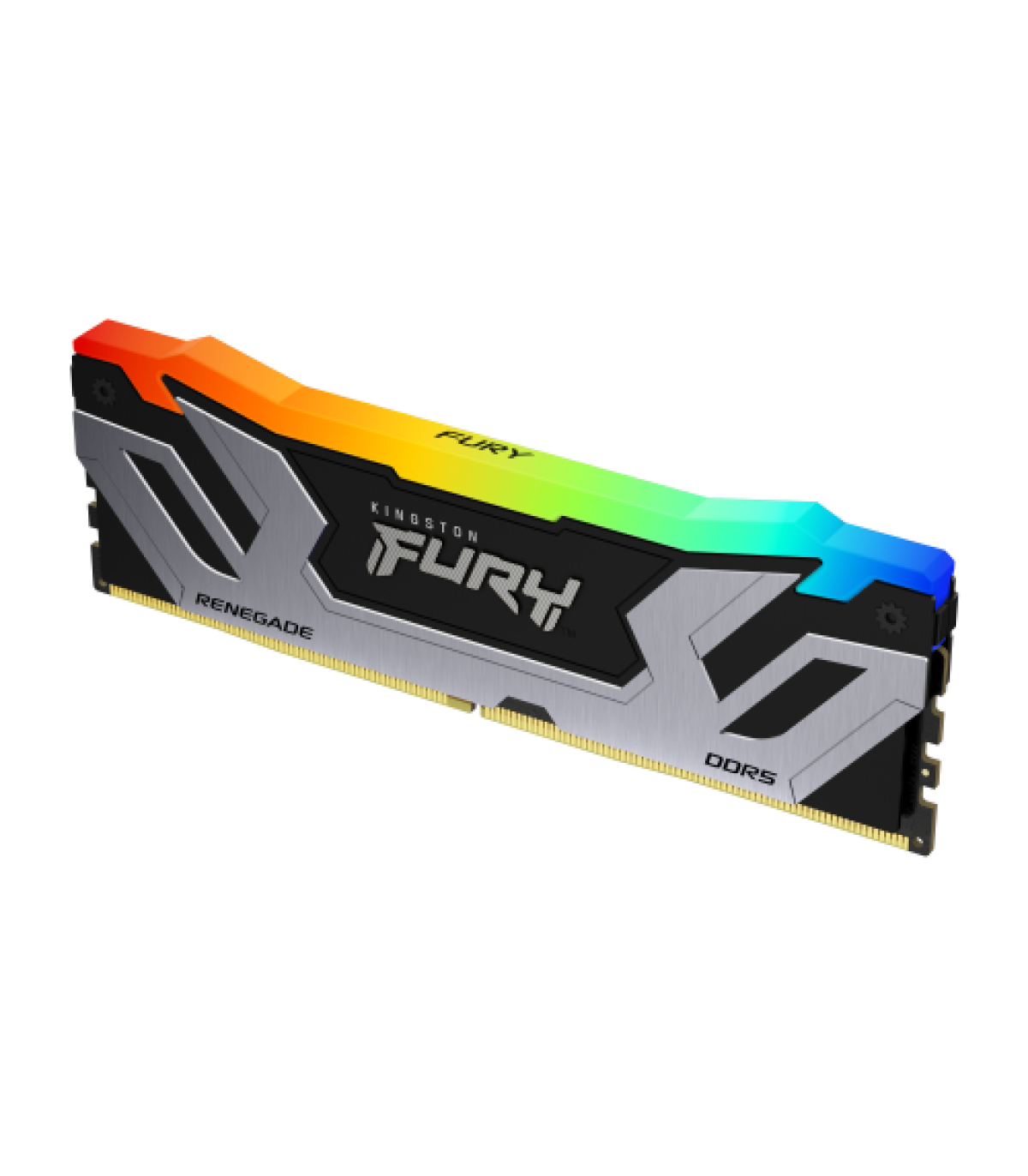 MEMORIA KINGSTON 48GB 8400MT/S DDR5 CL40 CUDIMM (KIT OF 2) FURY RENEGADE RGB SILVER XMP - KF584CU40RSAK2-48