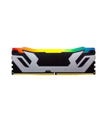 MEMORIA KINGSTON 48GB 8400MT/S DDR5 CL40 CUDIMM (KIT OF 2) FURY RENEGADE RGB SILVER XMP - KF584CU40RSAK2-48
