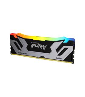 MEMORIA KINGSTON 24GB 8400MT/S DDR5 CL40 CUDIMM FURY RENEGADE RGB SILVER XMP - KF584CU40RSA-24