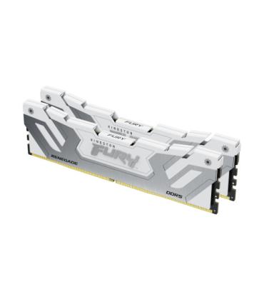 MEMORIA KINGSTON 48GB 8400MT/S DDR5 CL40 CUDIMM (KIT OF 2) FURY RENEGADE WHITE XMP - KF584CU40RWK2-48