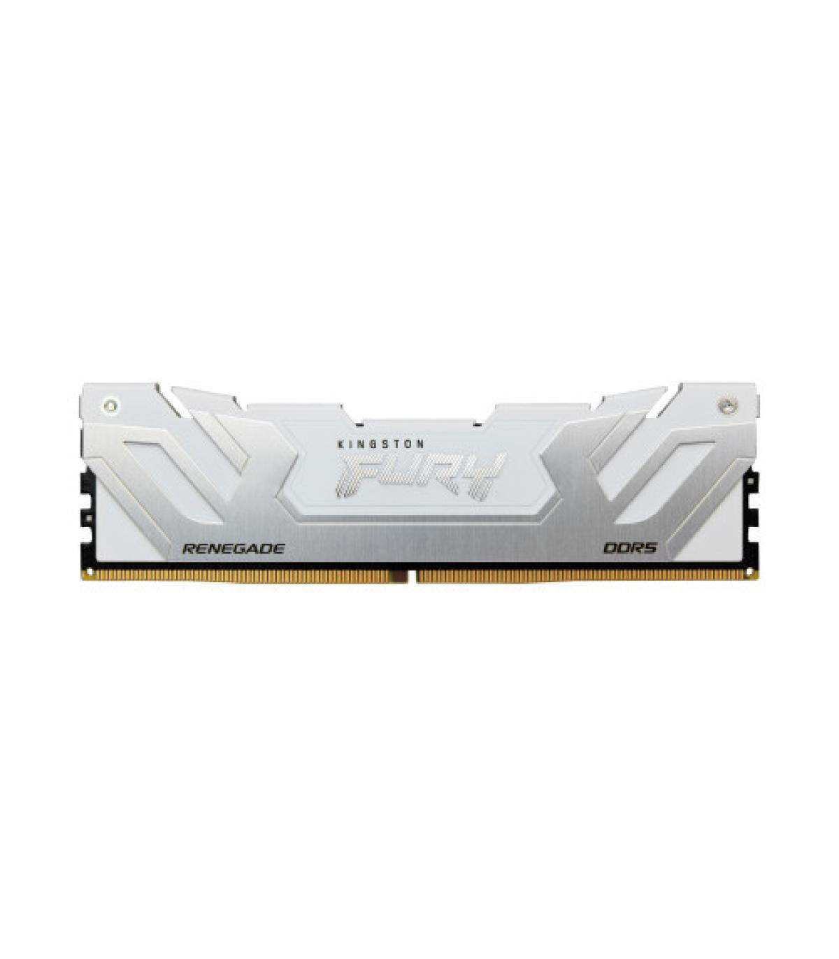MEMORIA KINGSTON 48GB 8400MT/S DDR5 CL40 CUDIMM (KIT OF 2) FURY RENEGADE WHITE XMP - KF584CU40RWK2-48