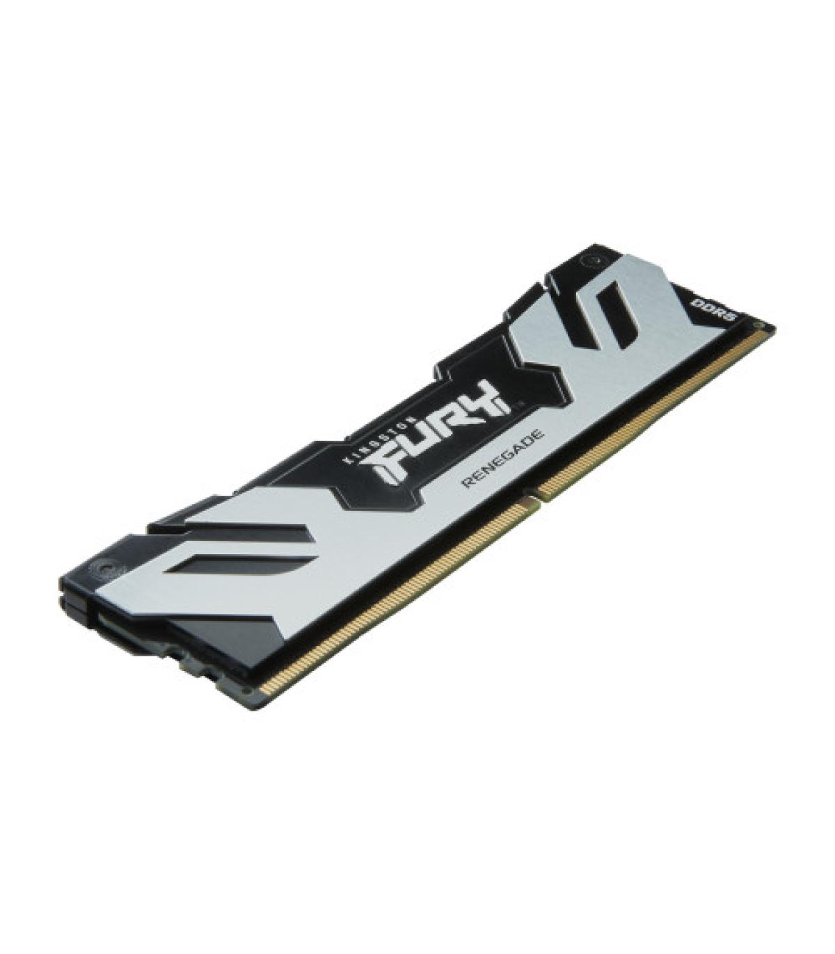 MEMORIA KINGSTON 48GB 8400MT/S DDR5 CL40 CUDIMM (KIT OF 2) FURY RENEGADE SILVER XMP - KF584CU40RSK2-48