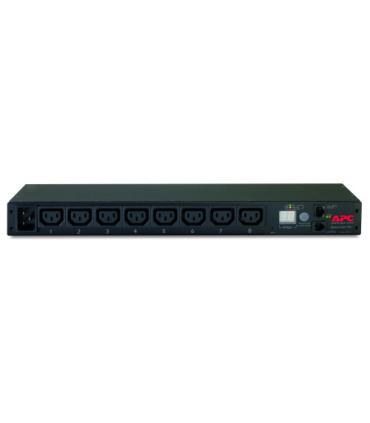 APC RACK PDU, METERED, 1U, 16A, 208/230V, (8) C13
