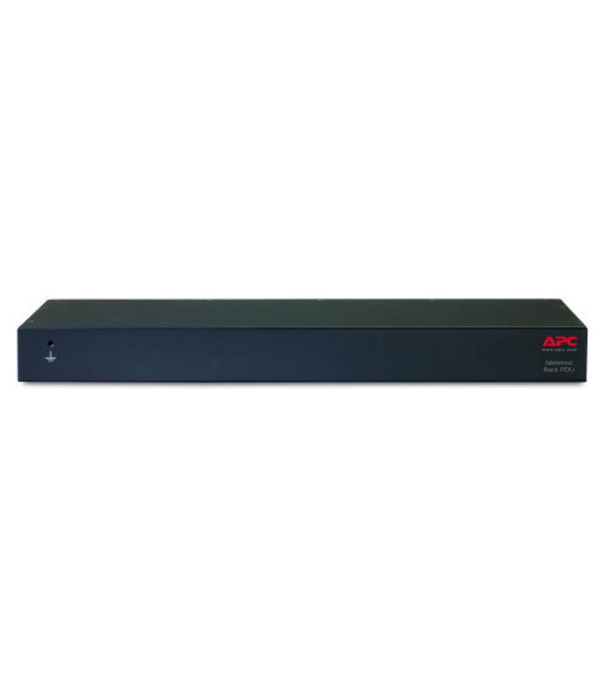 APC RACK PDU, METERED, 1U, 16A, 208/230V, (8) C13