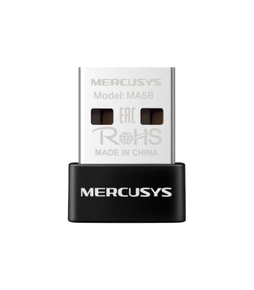 Mercusys MA5B Adaptador USB Nano Bluetooth 5.4 - Hasta 7 Conexiones Simultaneas - Color Negro