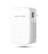 Mercusys ME20 Repetidor Extensor de Red WiFi - Hasta 750Mbps - 1x RJ-45 - Boton WPS - Color Blanco