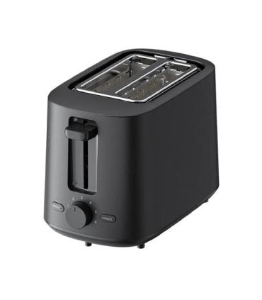 Xiaomi Toaster Tostadora 930W - Ranura Ancha 35 mm - 6 Niveles de Tostado - Funcion Descongelar y Recalentar - Rejilla Plegable.
