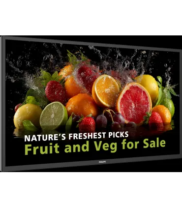 PHILIPS 24x7 ( ANDROID 11 SoC) 98" D-LINE, UHD, 600CD, 24/7 LANDSCAPE & PORTRAIT, ANDROID 14, MEDIAPLAYER, FULL FAILOVER, WIFI..