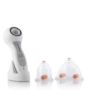 Innovagoods Aparato Anticelulitico de Vacumterapia Pro - Intensidad Regulable - Recargable por USB - Incluye Rodillos de Succion