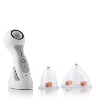 Innovagoods Aparato Anticelulitico de Vacumterapia Pro - Intensidad Regulable - Recargable por USB - Incluye Rodillos de Succion