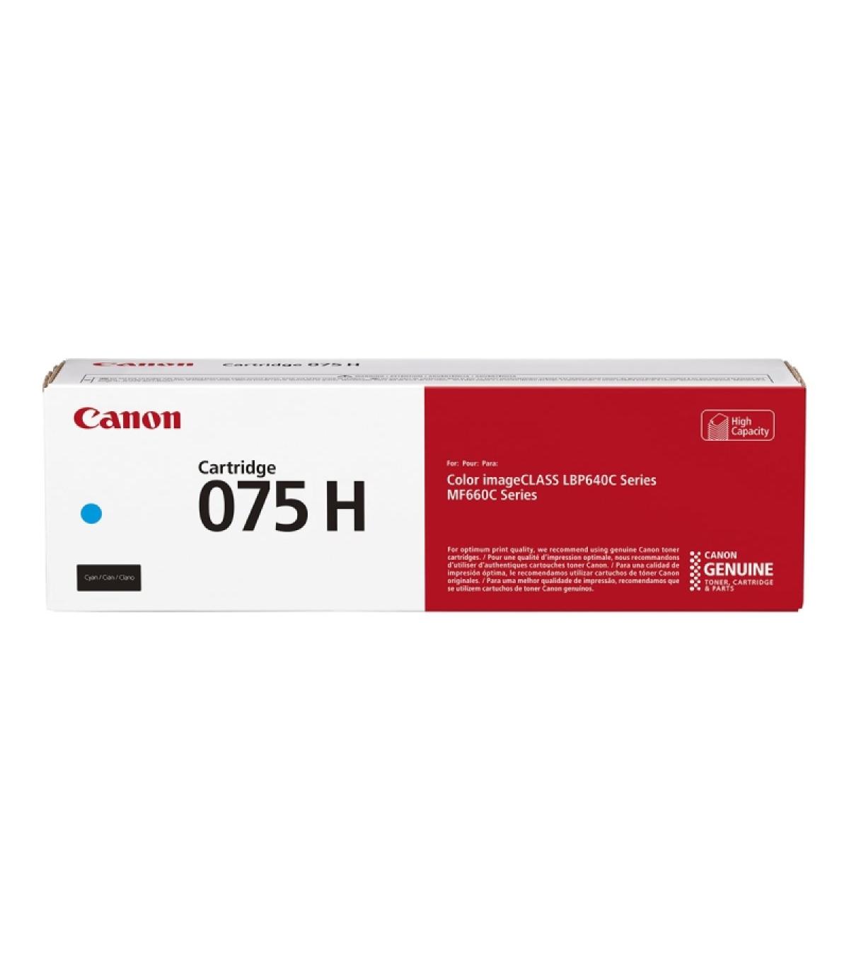 Canon 075H Cyan Cartucho de Toner Original - 6368C002