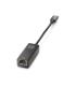 HP Adaptador USB‑C a Ethernet RJ45 G2 - Gigabit 10/100/1000 Mbps - Plug & Play - Soporta PXE Boot, Wake‑on‑LAN y MAC Address Pas