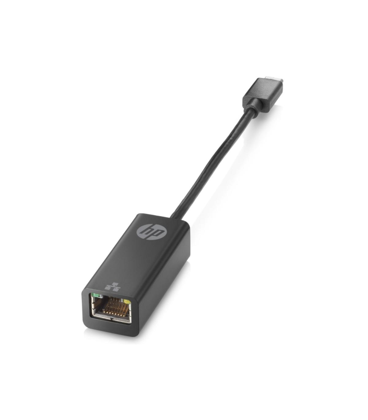 HP Adaptador USB‑C a Ethernet RJ45 G2 - Gigabit 10/100/1000 Mbps - Plug & Play - Soporta PXE Boot, Wake‑on‑LAN y MAC Address Pas