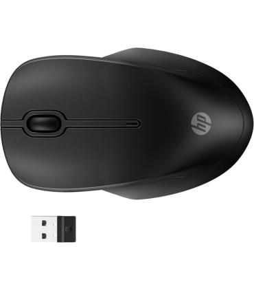HP 255 Raton Inalambrico Dual Bluetooth/2.4GHz - Ambidiestro - Sensor Optico 1600 DPI Multi‑Superficie - Autonomia hasta 12 Mese