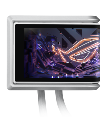 SISTEMA DE REFRIGERACION LIQUIDA ASUS PARA CPU ROG RYUO IV 360 ARGB WHITE EDITION,PANTALLA AMOLED